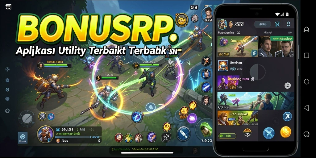 Tampilan antarmuka BONUSRP saat digunakan untuk tugas sehari-hari.