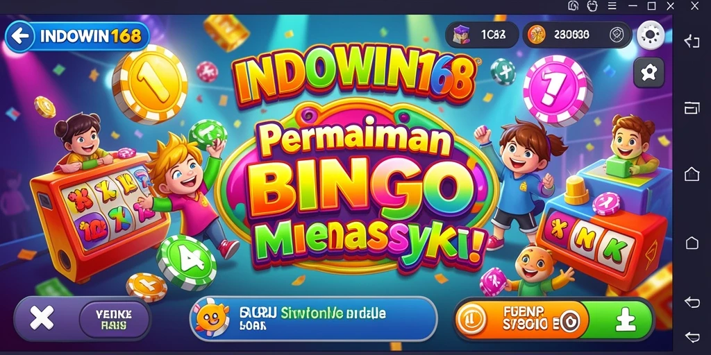 Tampilan permainan Bingo yang menarik pada INDOWIN168.