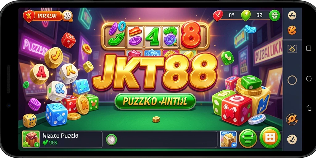 Screenshot <strong>JKT88</strong> menampilkan gameplay menarik teka-teki seru.