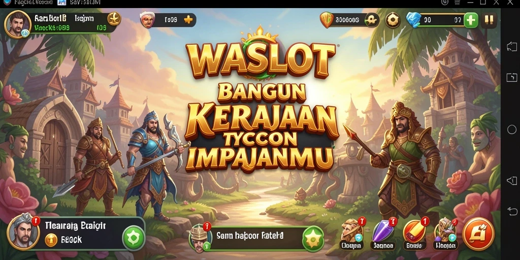 Gameplay Tycoon yang menarik dalam WASLOT dengan berbagai pilihan strategi.